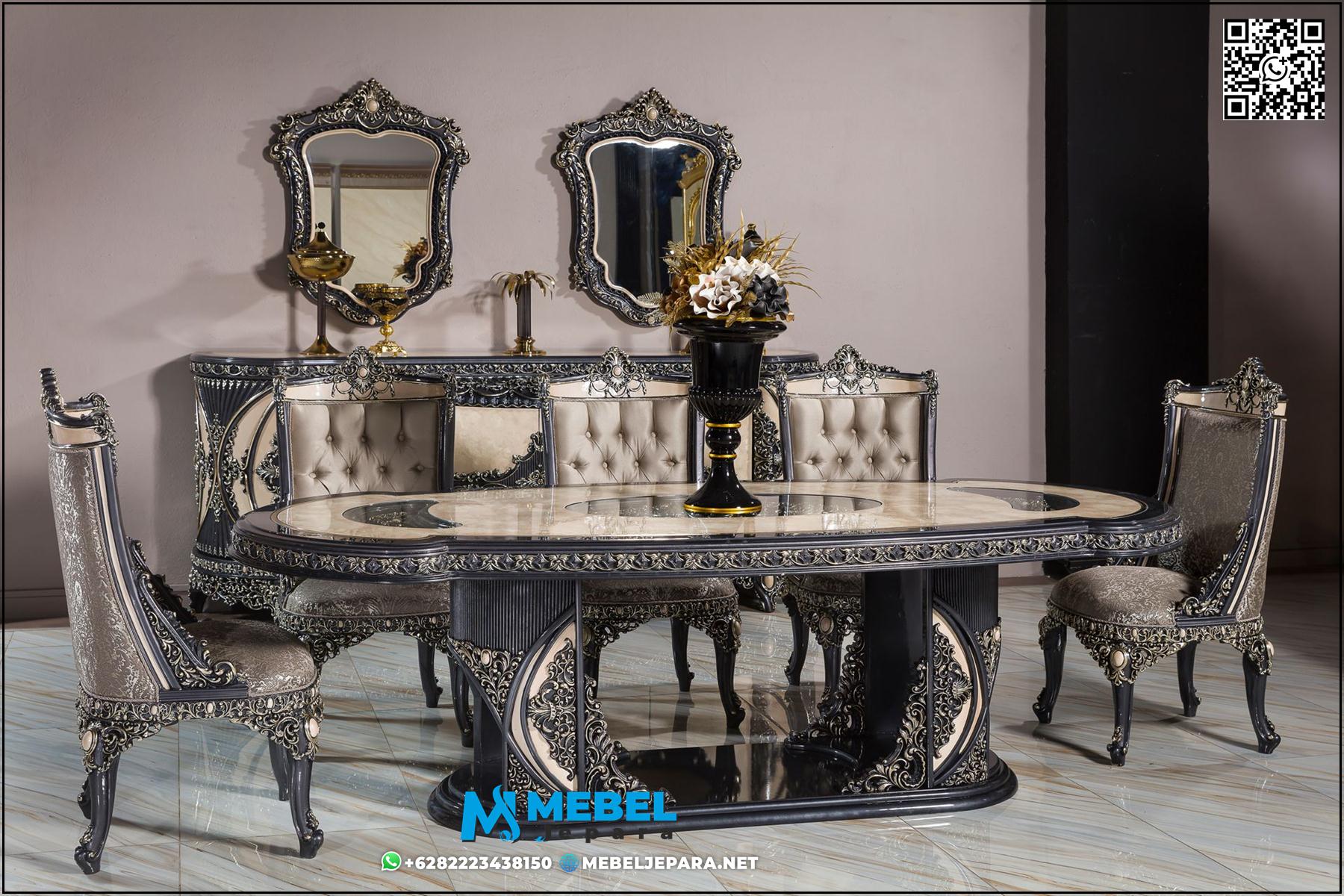 Set Meja Ruang Makan Mewah Klasik - MJM 01, meja makan mewah minimalis,meja makan mewah 6 kursi,meja makan mewah modern,meja makan mewah 4 kursi,meja makan mewah 8 kursi,meja makan minimalis,ruang makan mewah,meja makan modern,meja makan mewah 12 kursi,meja makan marmer mewah,meja makan mewah ukir,klasik meja makan mewah,meja makan mewah modern 8 kursi,meja makan jepara mewah,meja makan kayu jati mewah,meja makan klasik mewah,ruang makan mewah putih,meja makan modern minimalis,desain meja makan mewah,meja makan bulat mewah,meja makan jati jepara,meja makan jepara,meja makan jepara terbaru,meja makan mewah,meja makan mewah 10 kursi,meja makan mewah duco,meja makan mewah elegan,meja makan mewah jepara,model meja makan mewah,mebel jepara