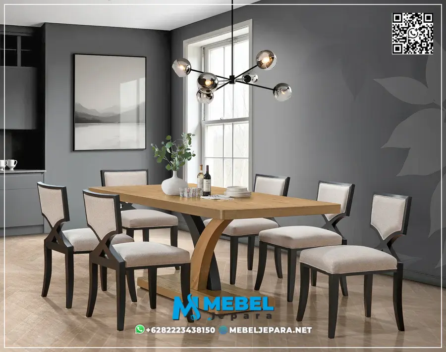 Set Meja Makan Mewah Minimalis 8 Kursi, meja makan minimalis, meja makan modern, set meja makan 8 kursi, meja makan kayu, meja makan mewah, meja makan jati, meja makan elegan, meja makan minimalis modern, furniture ruang makan, kursi makan minimalis, meja makan jepara, meja makan premium, meja makan terbaru, meja makan luxury, meja makan desain modern, meja makan Scandinavian, meja makan industrial, meja makan kontemporer, meja makan keluarga, meja makan kualitas premium